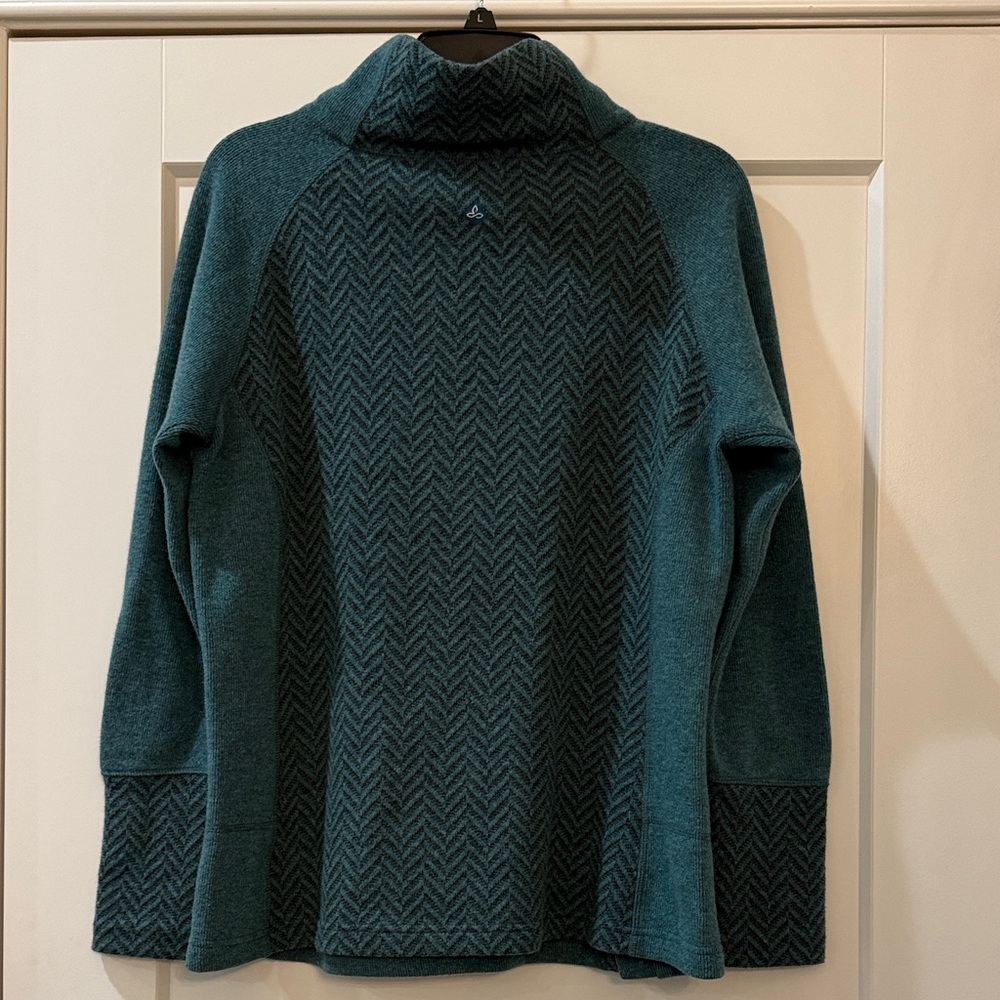 Prana Lucia Balsam Sweater with Asymmetrical Accents, Women’s Large, EUC - Picture 5 of 8